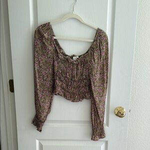 Floral Off-Shoulder Top